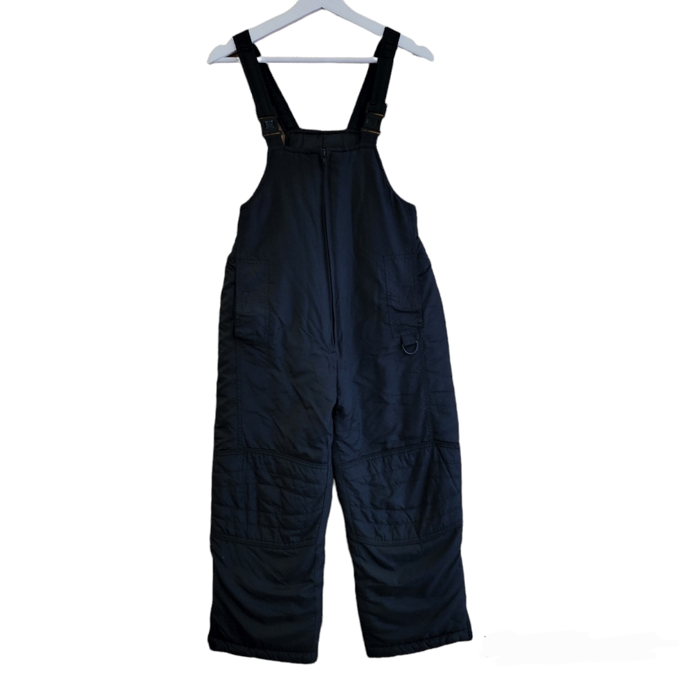 Climate Control Unisex Black Ski Snow Bib Size 10/12